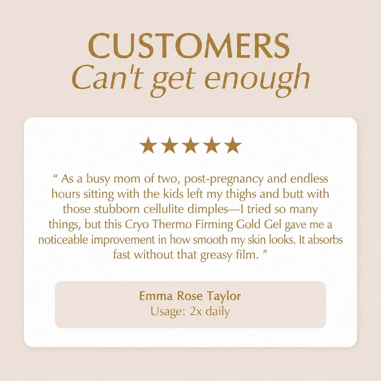 Cryo Thermo Cellulite & Firming Body Cream