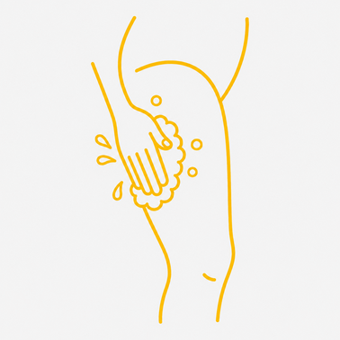 Step 3: Massage for 5–10 minutes