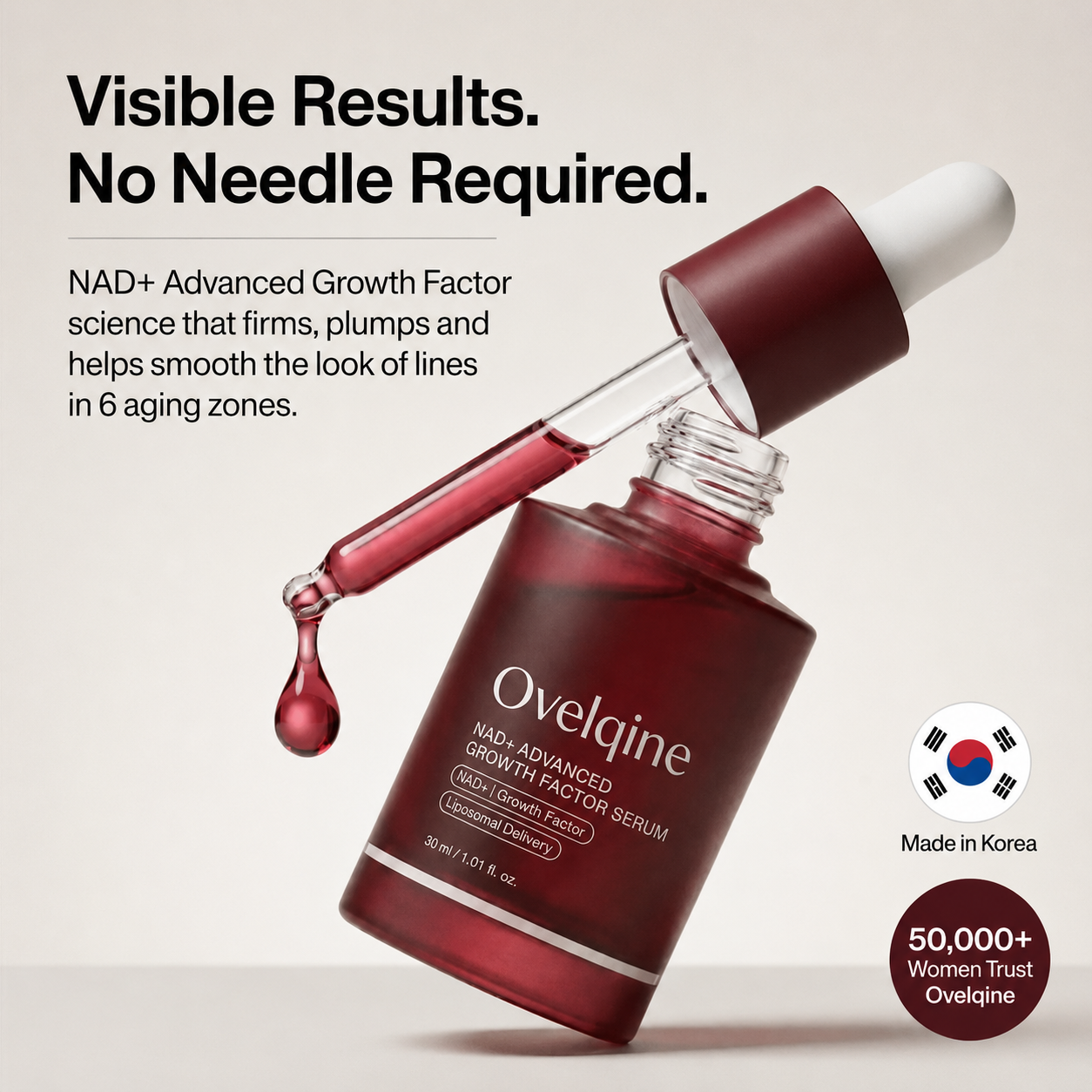 Korean NAD+ Advanced Growth Factor Serum